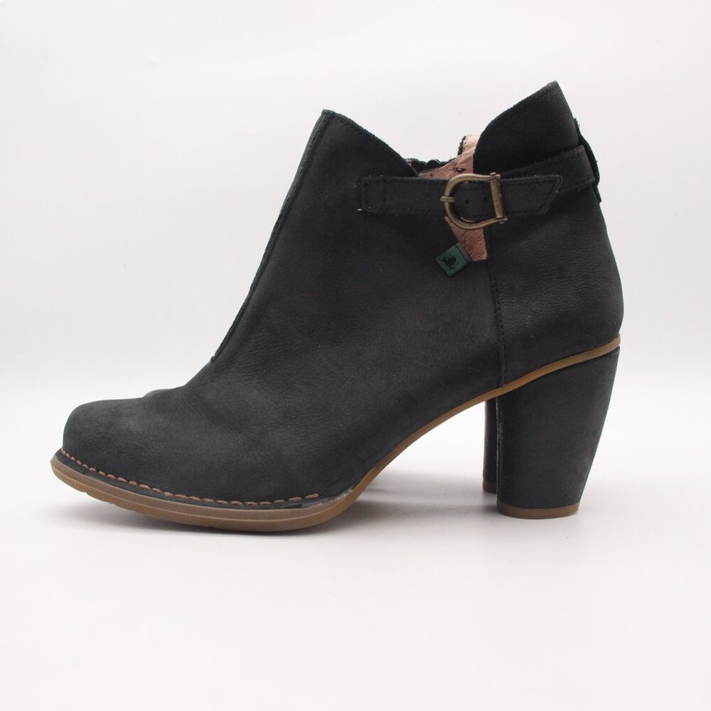 El Naturalista Colibri Women's Size EU 41  Bootie Ankle  Black Boots - Picture 4 of 11
